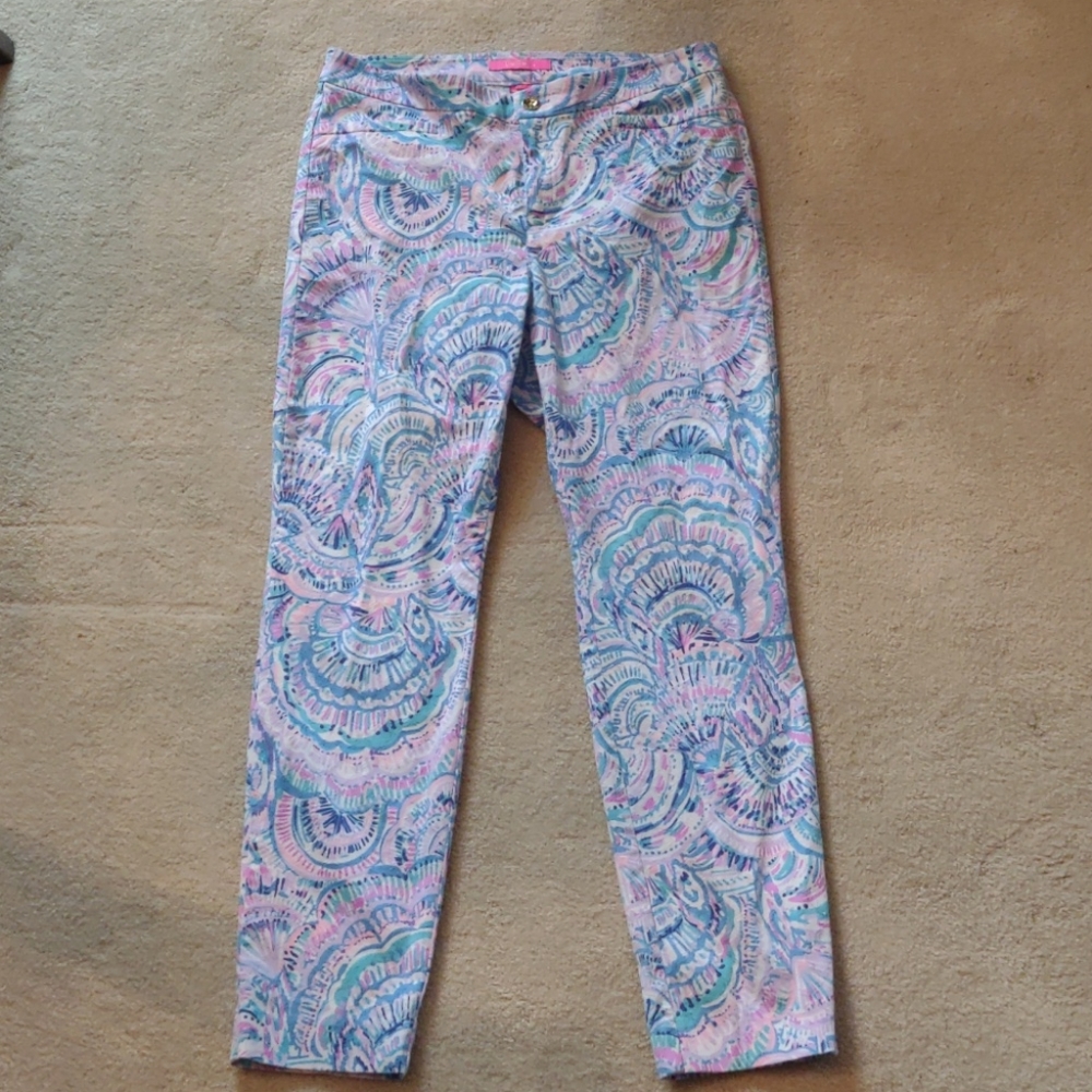 Lilly Pulitzer Straight Leg Pants - size 10